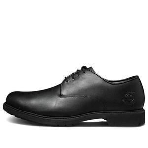 Кроссовки earthkeepers stormbuck plain toe oxford 'black full grain' Timberland, черный