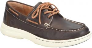 Мужские ботинки BORN Mariner с тремя отверстиями для шнурков, темно-коричневый