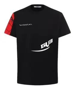 Футболка с логотипом, черного цвета. Givenchy, черный