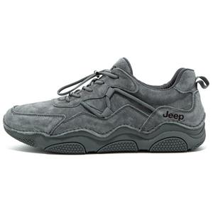 Кроссовки мужские низкие серые Jeep