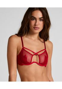 Бюстгальтер Hunkemöller HUNKEMÖLLER MILANA NON-PADDED UNDERWIRED BRA, Red