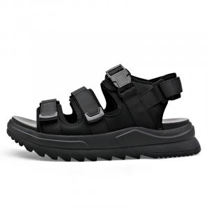 Пляжные сандалии мужские черный Luomaike