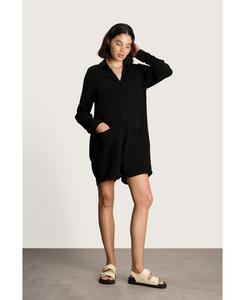 Хлопковый комбинезон для беременных и кормящих мамочки "Можжевельник" NOM Maternity, Charcoal