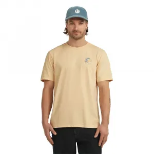 Футболка с коротким рукавом в стиле ретро с принтом на спине от O'neill O'Riginals, желтый