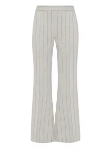 Брюки в рубчик Rosetta Getty, нейтральный