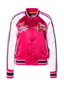 Межсезонная куртка Superdry SUIKAJAN, темно-розовый