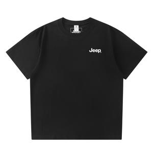 Футболка унисекс Leisure Collection Jeep, чистый черный