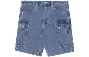 Aape Джинсовые шорты мужские Blue BLX