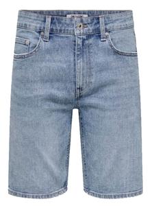 Шорты Weft Pim синего цвета Only&Sons