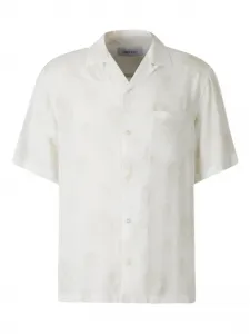 Рубашка с принтом в виде черепов Alexander Mcqueen, белый