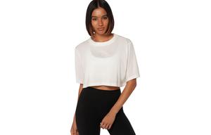 Футболка женская жемчужно-белая LORNA JANE