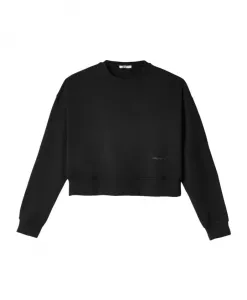 Укороченная толстовка с круглым вырезом Hinnominate, черный