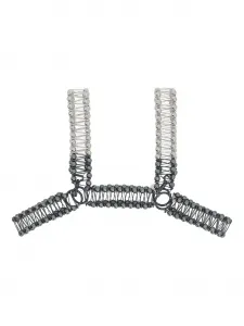 Топ с декоративными булавками Noir Kei Ninomiya, серый