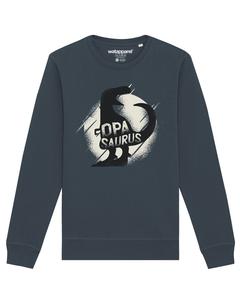 Свитер Watapparel Sweatshirt Opasaurus, антрацит