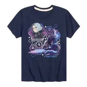 Футболка для мальчиков 8-20 лет с принтом покемонов Аметио и Кераледжа Licensed Character, синий