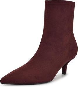 Женские ботильоны Nine West Tabbie, Dark Red 600