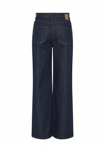 Джинсы свободного кроя PCSELMA HW Pieces, темно-синий деним