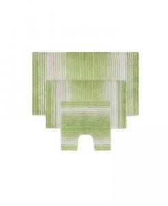 Градиентные коврики для ванной Home Weavers, зеленый