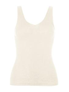 Топ Hanro Woolen Silk, белый