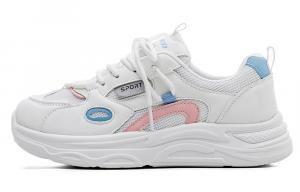 Женские кроссовки Low-Top Chunky Orchid Pink RENBEN, сине-розовые