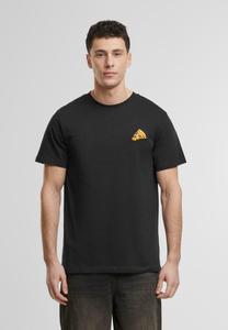 Футболка с принтом PIZZA TEE Mister Tee, черный