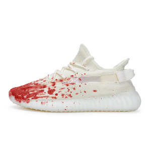 Кроссовки adidas originals Yeezy Boost 350 V2 Lifestyle Shoes Unisex Low-top Red, белый/красный