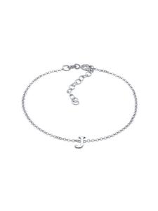 Elli Браслет из серебра 925 пробы с буквой J