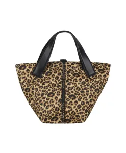 Маленькая сумочка Lauren с плечевым ремнем из нейлона в горошек. Alexander Smith, коричневый