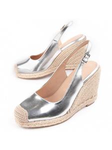 Сандалии Balenci5 в серебристом цвете Montevita