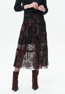 Юбка а-силуэта мила Blue Shadow, Brown