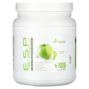 ESP Pre-Workout, зеленое яблоко, 300 г Metabolic Nutrition