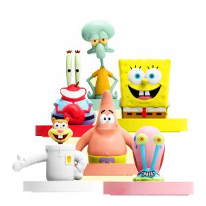 SpongeBob Patrick Star Crab Boss Squidward наборы-сюрпризы 3 шт/4 шт SUNNY&SANDY