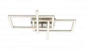 Светодиодный потолочный светильник Novel, хром/песочный