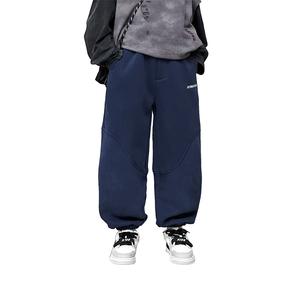 Детские вязаные спортивные штаны EASTERN CAMEL, синий