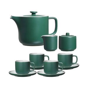 Ritzenhoff Breker Чайный сервиз, зеленый яшма, набор из 11 предметов