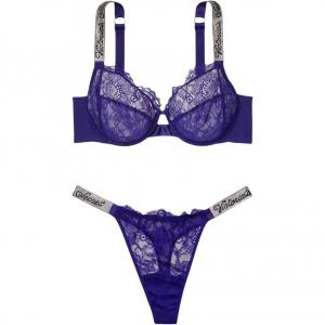 Victoria's Secret Женский комплект нижнего белья фиолетовый