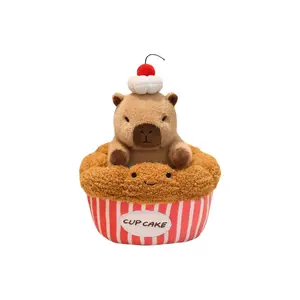 Плюшевая кукла капибара 20 см высота LALABABY