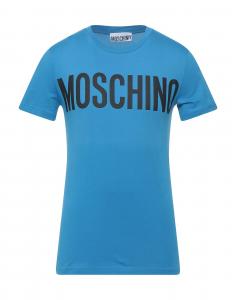 Футболка Moschino, серо-синий