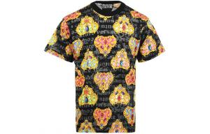 VERSACE JEANS COUTURE Футболка SS24 мужская черная