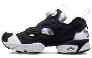 Кроссовки Reebok Instapump Fury Og Hollow Out Splicing Shoes/Sneakers Unisex Black White
