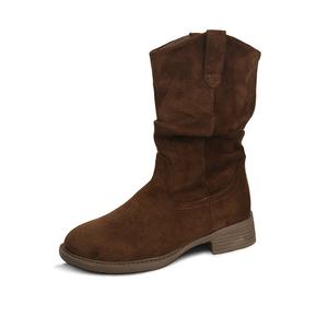 AFJI Ботильоны женские коричневые/хаки