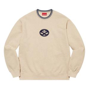 Толстовка Supreme Double S Crewneck, бежевый