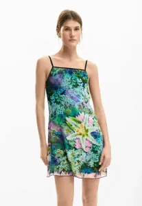 Двустороннее повседневное платье с цветочным принтом Desigual, Green