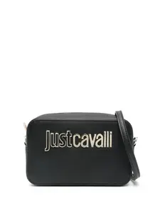 Сумка через плечо с логотипом Just Cavalli, черный