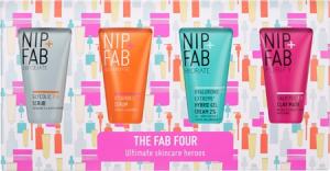 Набор для ухода за кожей лица NIP+FAB The Fab Four Best Sellers Mix, 4× 20 ml