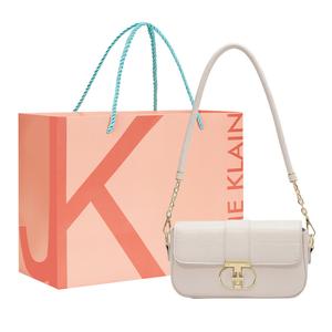 JANE KLAIN Женская наплечная сумка через плечо, Ecru