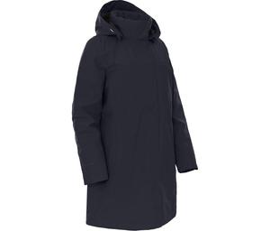 BERGSON Зимнее пальто теплое утепленное, водонепроницаемость 20000 мм водяного столба, синее