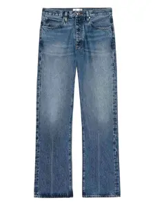 Джинсы с эффектом потертости FRAME, синий