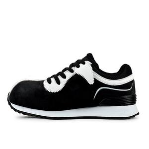 LuzaoT Женские дышащие лоу-топ скейтерские кроссовки Super Drag черно-белые