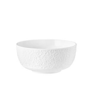 Nori-Home Белая миска для хлопьев рельефная 15 см Seltmann Weiden, белый